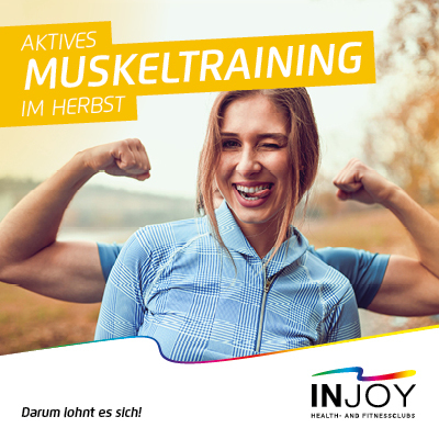 INJOY - Aktives Muskeltraining im Herbst: Darum lohnt es sich!