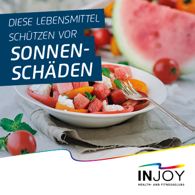 INJOY - Diese Lebensmittel schützen vor Sonnenschäden