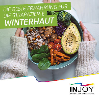 INJOY - Die beste Ernährung für die strapazierte Winterhaut