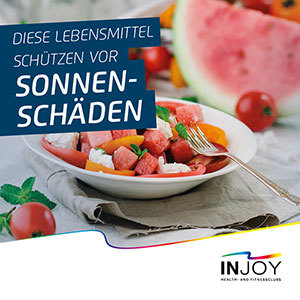 INJOY - Diese Lebensmittel schützen vor Sonnenschäden